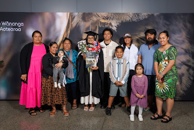 Photo from Ceremony 3 of the TWoA Tāmaki Makaurau 2025 Graduations (March 2025) held at the Mangere Arts Centre in Auckland, New Zealand on Wednesday, 12 March, 2025. Photo by Mike Walen / KeyImagery Photography. Copyright: © 2025 Te Wānanga o Aotearoa.