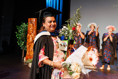 Photo from Ceremony 3 of the TWoA Tāmaki Makaurau 2025 Graduations (March 2025) held at the Mangere Arts Centre in Auckland, New Zealand on Wednesday, 12 March, 2025. Photo by Mike Walen / KeyImagery Photography. Copyright: © 2025 Te Wānanga o Aotearoa.