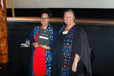 Photo from the TWoA Waiariki 2023 Graduations (Ōpōtiki), held at the De Luxe Theatre, Ōpōtiki, Bay of Plenty, New Zealand on Friday, 28 May, 2023. Photo: Mike Walen / KeyImagery Photography. Copyright: © Te Wānanga o Aotearoa.