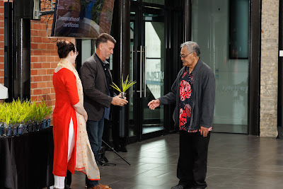 Photo from the HCC NZ Citizenship Ceremony 1 (Morning) held at The Atrium, Wintec/Te Pukenga, Hamilton, Waikato, New Zealand at 10:00am on Monday, 11 March, 2024. Photo: Mike Walen / KeyImagery Photography. Copyright: © Hamilton City Council.