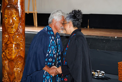 Photo from the TWoA Waiariki 2023 Graduations (Ōpōtiki), held at the De Luxe Theatre, Ōpōtiki, Bay of Plenty, New Zealand on Friday, 28 May, 2023. Photo: Mike Walen / KeyImagery Photography. Copyright: © Te Wānanga o Aotearoa.