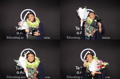 Photo from the TWoA Tāmaki Makaurau 2023 Graduations (Ceremony 4 @ 10am), held at the Due Drop Events Centre, Manukau, Auckland, New Zealand on Thursday, 8 June, 2023. Photo: InstaBooth by KeyImagery Photography. Copyright: © Te Wānanga o Aotearoa.