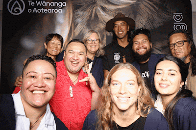 Booth photo from the TWoA Tainui 2025 Graduations (Ceremony 1 @ 10am) held at Claudelands Event Centre in Hamilton, Waikato, New Zealand on Tuesday, 29 April, 2025. Photography by InstaBooth / KeyImagery Photography. Copyright: © 2025 Te Wānanga o Aotearoa.