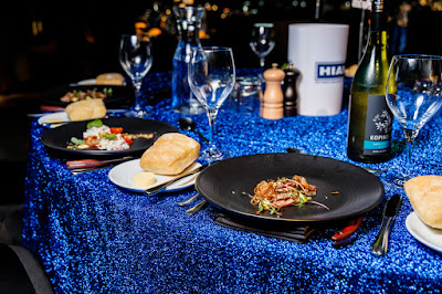 Photo from the Gala Dinner on Day 2 of the HIANZ Conference & Trade Show 2019 held at the Claudelands Events Centre, Hamilton, New Zealand. Taken: Thursday, 4 July 2019. Photography: Mike Walen / KeyImagery Photography. Copyright: © HIANZ.