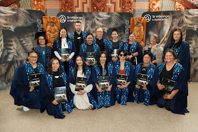 Photo from the TWoA Waiariki 2024 Graduation (Kawerau), held at Rautahi Marae in Kawerau, Bay of Plenty, New Zealand on Friday, 17 May, 2024. Photo: Mike Walen / KeyImagery Photography. Copyright: © Te Wānanga o Aotearoa.