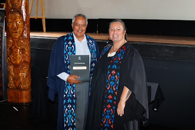 Photo from the TWoA Waiariki 2023 Graduations (Ōpōtiki), held at the De Luxe Theatre, Ōpōtiki, Bay of Plenty, New Zealand on Friday, 28 May, 2023. Photo: Mike Walen / KeyImagery Photography. Copyright: © Te Wānanga o Aotearoa.