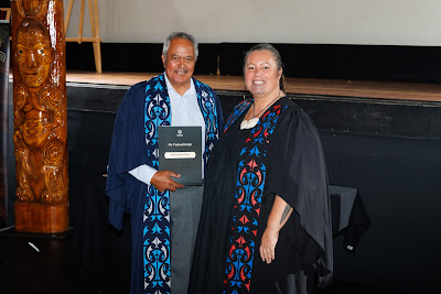 Photo from the TWoA Waiariki 2023 Graduations (Ōpōtiki), held at the De Luxe Theatre, Ōpōtiki, Bay of Plenty, New Zealand on Friday, 28 May, 2023. Photo: Mike Walen / KeyImagery Photography. Copyright: © Te Wānanga o Aotearoa.