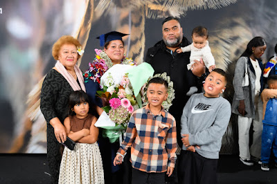 Photo from the TWoA Tāmaki Makaurau 2024 Graduations (Ceremony 2 @ 7pm), held at Church Unlimited, Glendene, Auckland, New Zealand on Monday, 24 June, 2024. Photo: Alick Saunders for KeyImagery Photography. Copyright: © Te Wānanga o Aotearoa.