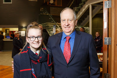 Photo from the Father/Daughter Breakfast held in the School Hall at Waikato Diocesan, Hamilton, New Zealand, on Friday 4th August 2017.  Photo: Mike Walen / KeyImagery Photography.
