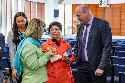 Photo from the International Week Launch held in the Reception Lounge, Hamilton City Council, Hamilton, New Zealand. Taken: Monday, 17 September 2018. Photography: Mike Walen / KeyImagery Photography. Copyright: © Hamilton City Council.