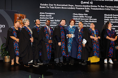 Photo from the TWoA Tāmaki Makaurau 2024 Graduations (Ceremony 4 @ 7pm), held at Church Unlimited, Glendene, Auckland, New Zealand on Tuesday, 25 June, 2024. Photo: Mike Walen / KeyImagery Photography. Copyright: © Te Wānanga o Aotearoa.