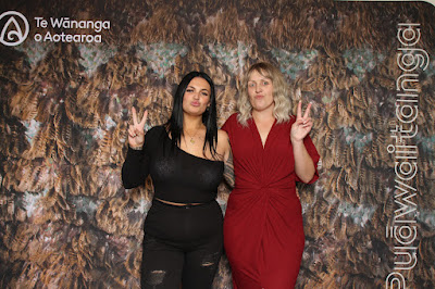 Booth photo from the TWoA Waiariki 2023 Graduations (Whakatāne), held at the Baptist Church, Whakatāne, Bay of Plenty, New Zealand on Wednesday, 17 May, 2023. Photo: Mike Walen / KeyImagery Photography. Copyright: © Te Wānanga o Aotearoa.
