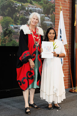 Photo from the HCC NZ Citizenship Ceremony 1 (Morning) held at The Atrium, Wintec/Te Pukenga, Hamilton, Waikato, New Zealand at 10:00am on Monday, 11 March, 2024. Photo: Mike Walen / KeyImagery Photography. Copyright: © Hamilton City Council.