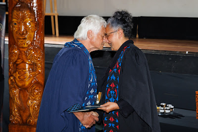 Photo from the TWoA Waiariki 2023 Graduations (Ōpōtiki), held at the De Luxe Theatre, Ōpōtiki, Bay of Plenty, New Zealand on Friday, 28 May, 2023. Photo: Mike Walen / KeyImagery Photography. Copyright: © Te Wānanga o Aotearoa.