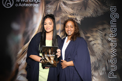 Booth photo from the TWoA Tainui 2025 Graduations (Ceremony 1 @ 10am) held at Claudelands Event Centre in Hamilton, Waikato, New Zealand on Tuesday, 29 April, 2025. Photography by InstaBooth / KeyImagery Photography. Copyright: © 2025 Te Wānanga o Aotearoa.