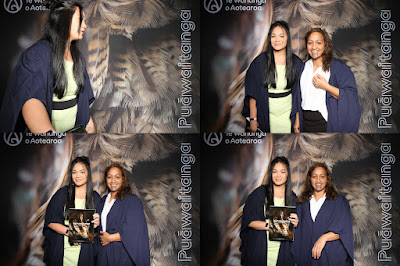 Booth photo from the TWoA Tainui 2025 Graduations (Ceremony 1 @ 10am) held at Claudelands Event Centre in Hamilton, Waikato, New Zealand on Tuesday, 29 April, 2025. Photography by InstaBooth / KeyImagery Photography. Copyright: © 2025 Te Wānanga o Aotearoa.