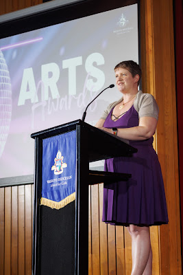 Photo from the 2023 Arts Awards held in the Nancy Light Hall at Waikato Diocesan in Hamilton, Waikato, New Zealand. Taken: Thursday, 19 October, 2023. Photography: Mike Walen / KeyImagery Photography. Copyright: © Waikato Diocesan School for Girls.