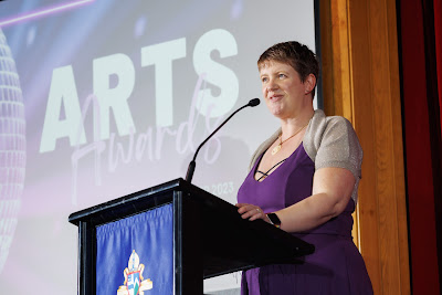 Photo from the 2023 Arts Awards held in the Nancy Light Hall at Waikato Diocesan in Hamilton, Waikato, New Zealand. Taken: Thursday, 19 October, 2023. Photography: Mike Walen / KeyImagery Photography. Copyright: © Waikato Diocesan School for Girls.