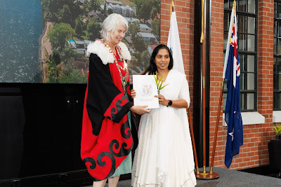 Photo from the HCC NZ Citizenship Ceremony 1 (Morning) held at The Atrium, Wintec/Te Pukenga, Hamilton, Waikato, New Zealand at 10:00am on Monday, 11 March, 2024. Photo: Mike Walen / KeyImagery Photography. Copyright: © Hamilton City Council.