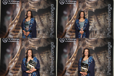 Photo from the TWoA Waiariki 2024 Graduation (Rotorua), held at The Distinction Hotel, Rotorua, Bay aof Plenty, New Zealand on Friday, 10 May, 2024. Photo: InstaBooth by KeyImagery Photography. Copyright: © Te Wānanga o Aotearoa.