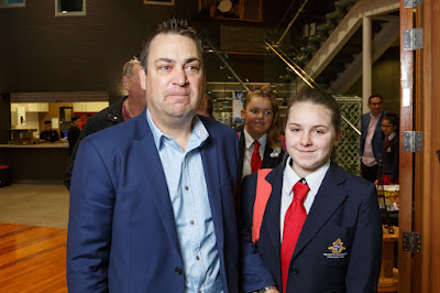 Photo from the Father/Daughter Breakfast held in the School Hall at Waikato Diocesan, Hamilton, New Zealand, on Friday 4th August 2017.  Photo: Mike Walen / KeyImagery Photography.