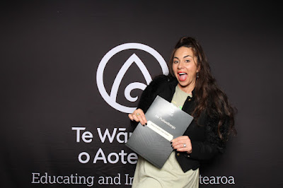 Photo from the TWoA Tāmaki Makaurau 2023 Graduations (Ceremony 4 @ 10am), held at the Due Drop Events Centre, Manukau, Auckland, New Zealand on Thursday, 8 June, 2023. Photo: InstaBooth by KeyImagery Photography. Copyright: © Te Wānanga o Aotearoa.