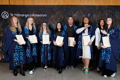 Photo from the TWoA Tāmaki Makaurau 2023 Graduations (Ceremony 5 @ 3pm), held at the Due Drop Events Centre, Manukau, Auckland, New Zealand on Thursday, 8 June, 2023. Photo: Mike Walen / KeyImagery Photography. Copyright: © Te Wānanga o Aotearoa.