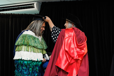 Photo from the TWoA Tainui 2022 Graduations (Mangakotukutuku), held at the Mangakotukutuku Campus, Hamilton, Waikato, New Zealand. Taken: Friday 9 September, 2022. Photo: Mike Walen / KeyImagery Photography. Copyright: © Te Wananga o Aotearoa.