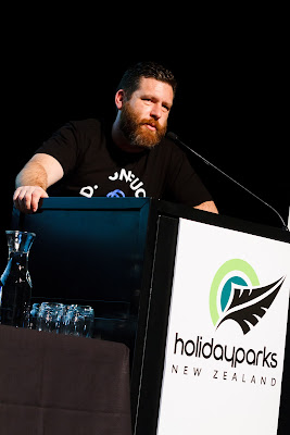 Photo from the 2018 Holiday Parks Association of New Zealand Conference at Claudelands Event Centre, Hamilton, New Zealand. Taken: Thursday, 26 July 2018. Photography: Mike Walen / KeyImagery Photography. Copyright: © Holiday Parks Association of New Zealand.