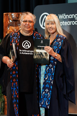 Photo from the TWoA Whirikoka 2024 Graduation (Gisborne), held at the War Memorial Theatre, Gisborne, East Coast, New Zealand on Wednesday 10 April, 2024. Photo by Mike Walen / KeyImagery Photography. Copyright: © Te Wānanga o Aotearoa.