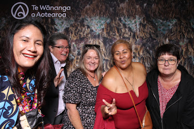 Booth photo from the TWoA Tainui 2021 Graduations (Thursday Afternoon - Ceremony 2), held at Elim Church, Te Rapa, Hamilton, New Zealand. Taken: Thursday 22 April 2021. Photo: InstaBooth / KeyImagery Photography. Copyright: © Te Wānanga o Aotearoa.