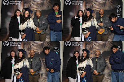 Photo from the TWoA Waiariki 2024 Graduation (Rotorua), held at The Distinction Hotel, Rotorua, Bay aof Plenty, New Zealand on Friday, 10 May, 2024. Photo: InstaBooth by KeyImagery Photography. Copyright: © Te Wānanga o Aotearoa.