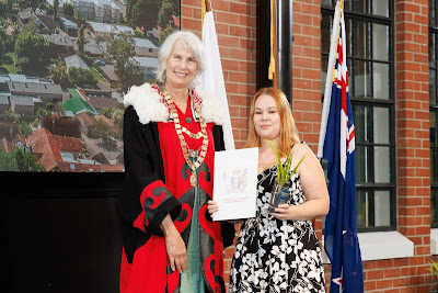 Photo from the HCC NZ Citizenship Ceremony 1 (Morning) held at The Atrium, Wintec/Te Pukenga, Hamilton, Waikato, New Zealand at 10:00am on Monday, 11 March, 2024. Photo: Mike Walen / KeyImagery Photography. Copyright: © Hamilton City Council.