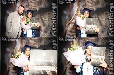 Booth photo from the TWoA Tainui 2025 Graduations (Ceremony 3 @ 10am) held at Claudelands Event Centre in Hamilton, Waikato, New Zealand on Wednesday, 30 April, 2025. Photography by InstaBooth / KeyImagery Photography. Copyright: © 2025 Te Wānanga o Aotearoa.