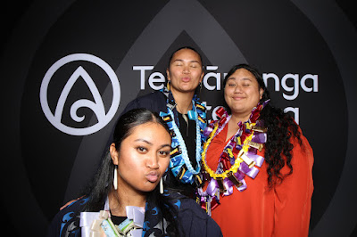 Booth photo from the TWoA Te Tai Tokerau (Kaitaia) 2025 Graduation held at Te Kura Kaupapa Maori o Pukemiro in Kaitaia, Northland, New Zealand on Monday, 14 April, 2025. Photo by InstaBooth / KeyImagery Photography. Copyright: © 2025 Te Wānanga o Aotearoa.