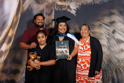 Photo from Ceremony 3 of the TWoA Tāmaki Makaurau 2025 Graduations (March 2025) held at the Mangere Arts Centre in Auckland, New Zealand on Wednesday, 12 March, 2025. Photo by Mike Walen / KeyImagery Photography. Copyright: © 2025 Te Wānanga o Aotearoa.