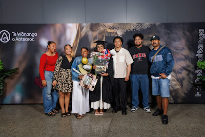 Photo from Ceremony 3 of the TWoA Tāmaki Makaurau 2025 Graduations (March 2025) held at the Mangere Arts Centre in Auckland, New Zealand on Wednesday, 12 March, 2025. Photo by Mike Walen / KeyImagery Photography. Copyright: © 2025 Te Wānanga o Aotearoa.