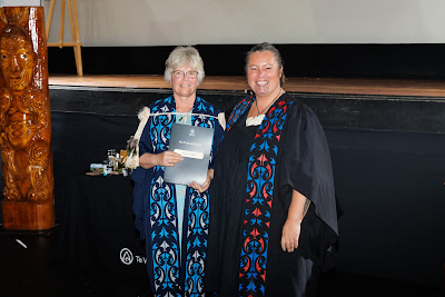 Photo from the TWoA Waiariki 2023 Graduations (Ōpōtiki), held at the De Luxe Theatre, Ōpōtiki, Bay of Plenty, New Zealand on Friday, 28 May, 2023. Photo: Mike Walen / KeyImagery Photography. Copyright: © Te Wānanga o Aotearoa.