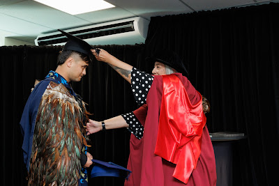 Photo from the TWoA Tainui 2022 Graduations (Mangakotukutuku), held at the Mangakotukutuku Campus, Hamilton, Waikato, New Zealand. Taken: Friday 9 September, 2022. Photo: Mike Walen / KeyImagery Photography. Copyright: © Te Wananga o Aotearoa.