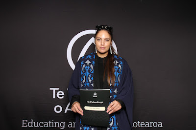 Photo from the TWoA Tāmaki Makaurau 2023 Graduations (Ceremony 4 @ 10am), held at the Due Drop Events Centre, Manukau, Auckland, New Zealand on Thursday, 8 June, 2023. Photo: InstaBooth by KeyImagery Photography. Copyright: © Te Wānanga o Aotearoa.