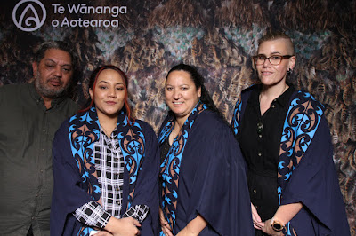 Booth photo from the TWoA Tainui 2021 Graduations (Thursday Afternoon - Ceremony 2), held at Elim Church, Te Rapa, Hamilton, New Zealand. Taken: Thursday 22 April 2021. Photo: InstaBooth / KeyImagery Photography. Copyright: © Te Wānanga o Aotearoa.