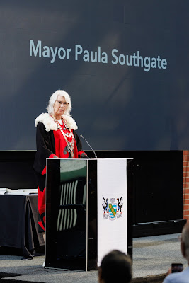 Photo from the HCC NZ Citizenship Ceremony (Morning) held in The Atrium, Wintec/Te Pukenga, Hamilton, Waikato, New Zealand at 10:00am on Monday, 12 February, 2024. Photo: Mike Walen / KeyImagery Photography. Copyright: © Hamilton City Council.