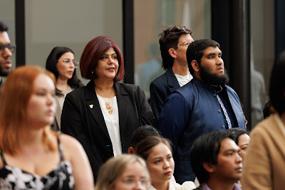 Photo from the HCC NZ Citizenship Ceremony 1 (Morning) held at The Atrium, Wintec/Te Pukenga, Hamilton, Waikato, New Zealand at 10:00am on Monday, 11 March, 2024. Photo: Mike Walen / KeyImagery Photography. Copyright: © Hamilton City Council.