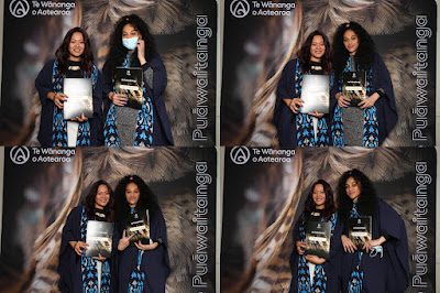 Photo from the TWoA Waiariki 2024 Graduation (Rotorua), held at The Distinction Hotel, Rotorua, Bay aof Plenty, New Zealand on Friday, 10 May, 2024. Photo: InstaBooth by KeyImagery Photography. Copyright: © Te Wānanga o Aotearoa.