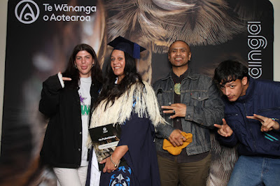 Photo from the TWoA Waiariki 2024 Graduation (Rotorua), held at The Distinction Hotel, Rotorua, Bay aof Plenty, New Zealand on Friday, 10 May, 2024. Photo: InstaBooth by KeyImagery Photography. Copyright: © Te Wānanga o Aotearoa.