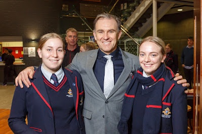 Photo from the Father/Daughter Breakfast held in the School Hall at Waikato Diocesan, Hamilton, New Zealand, on Friday 4th August 2017.  Photo: Mike Walen / KeyImagery Photography.