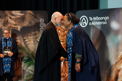 Photo from the TWoA Whirikoka 2024 Graduation (Gisborne), held at the War Memorial Theatre, Gisborne, East Coast, New Zealand on Wednesday 10 April, 2024. Photo by Mike Walen / KeyImagery Photography. Copyright: © Te Wānanga o Aotearoa.