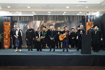 Photo from the TWoA Waiariki 2024 Graduation (Rotorua), held at The Distinction Hotel, Rotorua, Bay aof Plenty, New Zealand on Friday, 10 May, 2024. Photo: Mike Walen / KeyImagery Photography. Copyright: © Te Wānanga o Aotearoa.