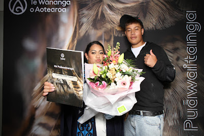 Booth photo from the TWoA Tainui 2025 Graduations (Ceremony 3 @ 10am) held at Claudelands Event Centre in Hamilton, Waikato, New Zealand on Wednesday, 30 April, 2025. Photography by InstaBooth / KeyImagery Photography. Copyright: © 2025 Te Wānanga o Aotearoa.