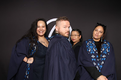 Photo from the TWoA Tāmaki Makaurau 2023 Graduations (Ceremony 4 @ 10am), held at the Due Drop Events Centre, Manukau, Auckland, New Zealand on Thursday, 8 June, 2023. Photo: InstaBooth by KeyImagery Photography. Copyright: © Te Wānanga o Aotearoa.